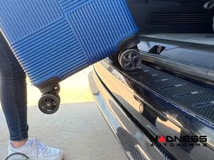 Volkswagen ID. Buzz Rear Bumper Sill Cover - Carbon Fiber Look Volkswagen ID. Buzz Rear Bumper Sill Cover - Carbon Fiber Look